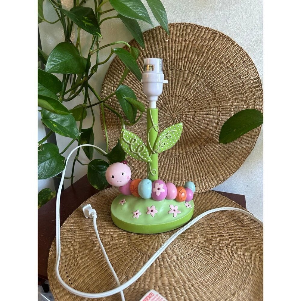 Kids Caterpillar plug in lamp